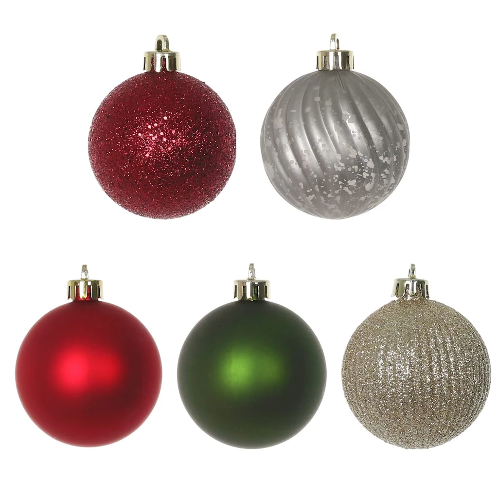 Promo 🎁 Assorted 50ct. 2" Farmhouse Ball Ornament Set by Ashland® ✨ 4 Promo 🎁 Assorted 50ct. 2" Farmhouse Ball Ornament Set by Ashland® ✨ - Image 2