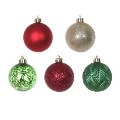 Promo 🎁 Assorted 50ct. 2" Farmhouse Ball Ornament Set by Ashland® ✨ 7 Promo 🎁 Assorted 50ct. 2" Farmhouse Ball Ornament Set by Ashland® ✨ -Ashland Sales 10672815 3
