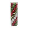 Coupon 🌟 50ct. Red, White & Green Ball Ornaments by Ashland® 🧨