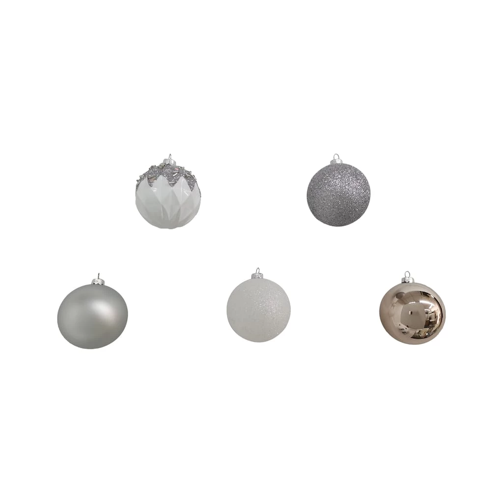 Top 10 π Assorted 50ct. Silver & White Ball Ornaments by Ashland® π 4 Top 10 π Assorted 50ct. Silver & White Ball Ornaments by Ashland® π - Image 2