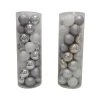 Hot Sale ✔️ Assorted 32ct. 3" Silver & White Shatterproof Ball Ornaments by Ashland® ⭐ -Ashland Sales 10672849 1