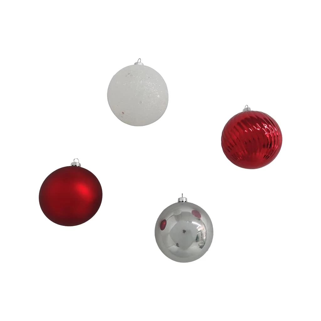 Top 10 π Assorted 32ct. 3" Red & White Shatterproof Ball Ornaments by Ashland® π 5 Top 10 π Assorted 32ct. 3" Red & White Shatterproof Ball Ornaments by Ashland® π - Image 3