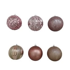 Deals 😀 Assorted 6ct. 4.5" Pink Shatterproof Ball Ornaments by Ashland® 🤩 8 Deals 😀 Assorted 6ct. 4.5" Pink Shatterproof Ball Ornaments by Ashland® 🤩 -Ashland Sales 10672861 3
