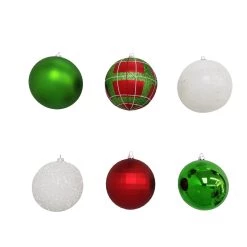 Deals ⌛ Assorted 6ct. 4.5" Red, Green & White Shatterproof Ball Ornaments by Ashland® 🎉 8 Deals ⌛ Assorted 6ct. 4.5" Red, Green & White Shatterproof Ball Ornaments by Ashland® 🎉 -Ashland Sales 10672862 3
