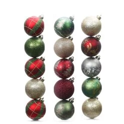 Buy 🌟 Assorted Mini Farm House Ball Ornament Tube by Ashland® 👏 -Ashland Sales 10672867 1