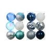 Deals ⭐ Assorted 6ct. 5" Silver, Blue & White Shatterproof Ball Ornaments by Ashland® 👍 -Ashland Sales 10672869 1