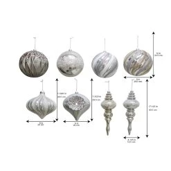 Promo ✨ Assorted Jumbo Metallic Ornament by Ashland® 🔥 -Ashland Sales 10672875 2