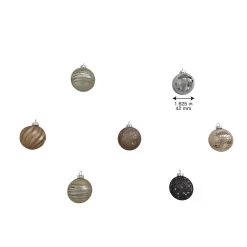 Best Sale 💯 Assorted Metallic Plastic Round Ornaments by Ashland® 🛒 -Ashland Sales 10672876 11