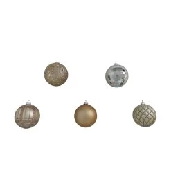 Best Sale 💯 Assorted Metallic Plastic Round Ornaments by Ashland® 🛒 -Ashland Sales 10672876 13