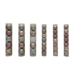 Best Sale 🛒 Assorted Pink Plastic Round Ornaments by Ashland® ✨