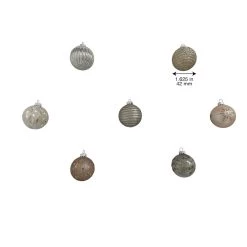 Best Sale 🛒 Assorted Pink Plastic Round Ornaments by Ashland® ✨ -Ashland Sales 10672882 9