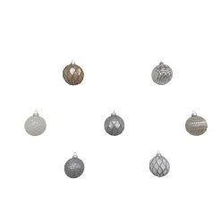Top 10 👍 Assorted Silver & White Plastic Round Ornaments by Ashland® 😉 15 Top 10 👍 Assorted Silver & White Plastic Round Ornaments by Ashland® 😉 -Ashland Sales 10672891 5