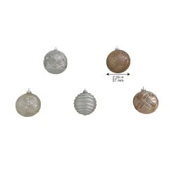 Top 10 👍 Assorted Silver & White Plastic Round Ornaments by Ashland® 😉 18 Top 10 👍 Assorted Silver & White Plastic Round Ornaments by Ashland® 😉 -Ashland Sales 10672891 8