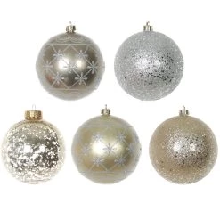 Buy 💯 18ct. 4" Metallic Shatterproof Ball Ornaments by Ashland® 😍 -Ashland Sales 10672901 2