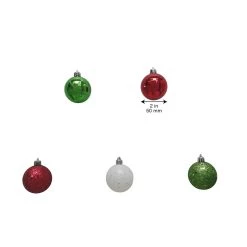 Top 10 🎁 44ct. Whimsical Shatterproof Ball Ornaments by Ashland® 👏 -Ashland Sales 10672913 5