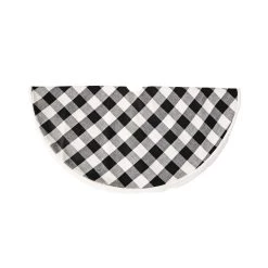 Hot Sale ✨ 48" Black & White Buffalo Check Tree 👗 Skirt by Ashland® ✔️ -Ashland Sales 10672923 4