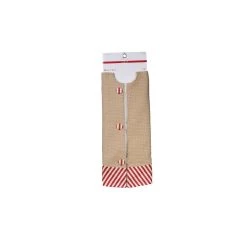 Outlet 🎉 48" Burlap Tree 👗 Skirt with Red & White Stripes by Ashland® 🥰 -Ashland Sales 10672928 2
