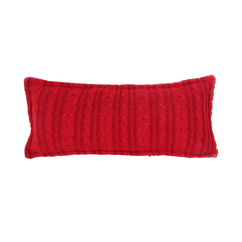 Best deal ๐งจ Red Cable Knit Lumbar Pillow by Ashland® ๐ฏ 3 Best deal ๐งจ Red Cable Knit Lumbar Pillow by Ashland® ๐ฏ