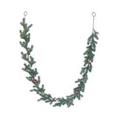 Top 10 😍 6ft. Shimmery Green Pine & Red Berry Garland by Ashland® 💯 5 Top 10 😍 6ft. Shimmery Green Pine & Red Berry Garland by Ashland® 💯 -Ashland Sales 10673321 3
