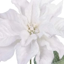 Coupon 🛒 White Poinsettia Stem by Ashland® 🛒 -Ashland Sales 10673441 2