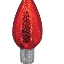 Discount 😍 Red, White & Green Glittered 3 Bulb Spray by Ashland® 🥰 -Ashland Sales 10673675 4