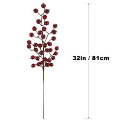 Flash Sale ❤️ Iced Red Rose Berry Stem by Ashland® 🧨 -Ashland Sales 10673715 3