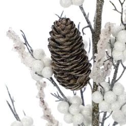 Best reviews of 😍 Silver & White Berry & Pinecone Spray by Ashland® 🛒 -Ashland Sales 10673725 2