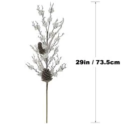 Best reviews of 😍 Silver & White Berry & Pinecone Spray by Ashland® 🛒 -Ashland Sales 10673725 3