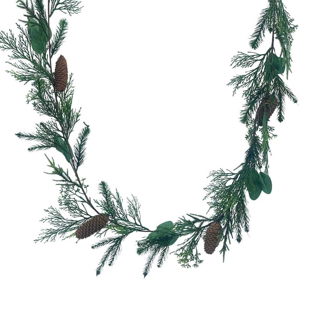 Buy 😀 6ft. Mixed Pine & Pinecone Garland by Ashland® 💯 3 Buy 😀 6ft. Mixed Pine & Pinecone Garland by Ashland® 💯