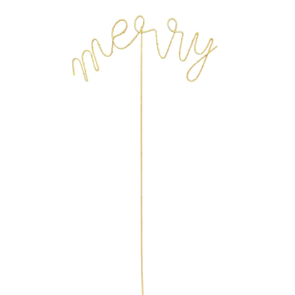 New 🥰 Gold Metal Merry Stem by Ashland® 🎉 3 New 🥰 Gold Metal Merry Stem by Ashland® 🎉