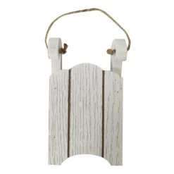 Flash Sale 💯 5" White Sled Ornament by Michaels 😀