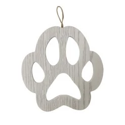 New 😀 5" White Paw Ornament by Michaels 🔔