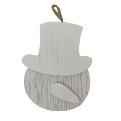 Flash Sale 🎁 5" White Snowman Ornament by Michaels 🥰