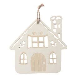 Deals 👍 5" DIY Unfinished Wood House Ornament by Michaels 🧨