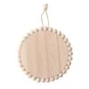 Flash Sale 🔔 4" DIY Unfinished Beaded Wood Circle Ornament by Michaels ⭐ -Ashland Sales 10674416 1