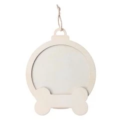 Best deal 💯 5" DIY Unfinished Wood Round Bone Ornament by Michaels 👍