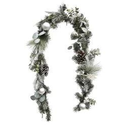 Best deal 🎉 6ft. Silver Ornament Pine Garland by Ashland® ⌛ -Ashland Sales 10674492 2