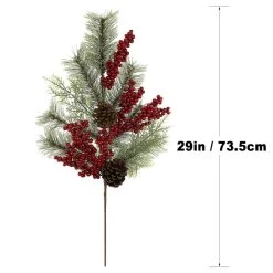 Outlet 🌟 Berry & Pinecone Cashmere Pine Stem by Ashland® 🔥 -Ashland Sales 10674548 3
