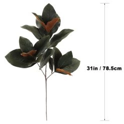 Deals 💯 Dark Green Magnolia Leaves Stem by Ashland® 👍 -Ashland Sales 10674564 4