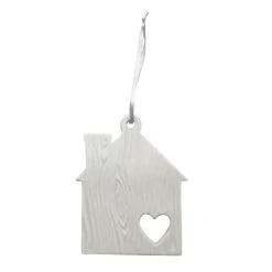 Cheapest 🤩 4" Ceramic Heart House D.I.Y. Ornament by Michaels 👍