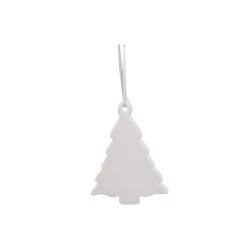 Cheap 🎉 4" Ceramic ❄ Christmas Tree D.I.Y. Ornament by Michaels 🎁