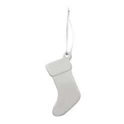 Top 10 🔔 4" Ceramic 🎄 Christmas Stocking D.I.Y. Ornament by Michaels ⭐