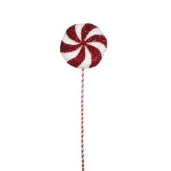 Hot Sale 🎁 Red & White Swirl Lollipop Stem by Ashland® 😍 -Ashland Sales 10674726 4