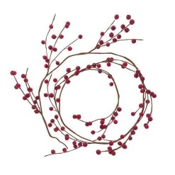 Promo ⌛ 5ft. Red Berry Coiled Garland by Ashland® 😉