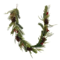 Wholesale ✔️ 6ft. Mixed Pine & Red Berry Garland by Ashland® 🔔 5 Wholesale ✔️ 6ft. Mixed Pine & Red Berry Garland by Ashland® 🔔 -Ashland Sales 10674831 2