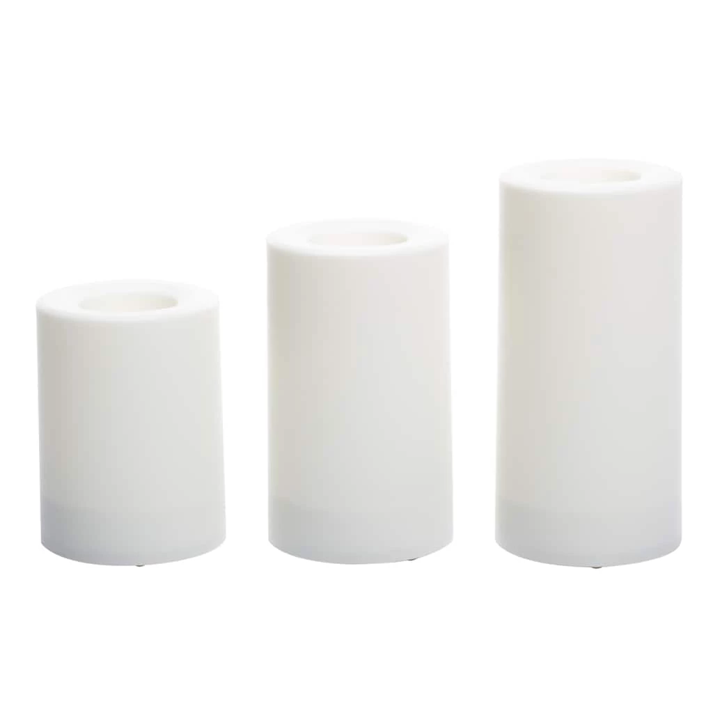 Top 10 ✔️ White 3-Pack LED Pillar Candles by Ashland® ❤️ 3 Top 10 ✔️ White 3-Pack LED Pillar Candles by Ashland® ❤️