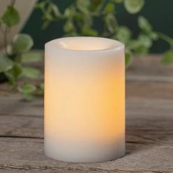 New ⌛ 8 Pack: 3" x 4" LED Wax Pillar Candle by Ashland® 😍 -Ashland Sales 10674914 6 1