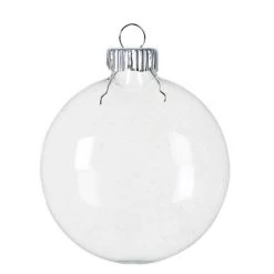 Budget ✔️ Christmas 4ct. 3" Clear Glass Disc Ornaments by Michaels 🔥