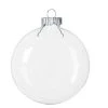 Discount ⌛ Christmas 3ct. 4" Clear Glass Disc Ornaments by Michaels 🤩