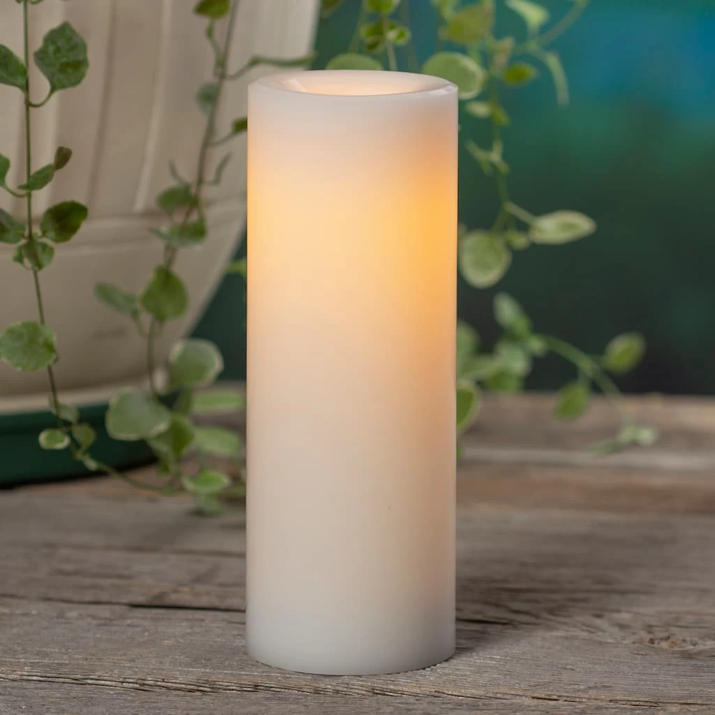Best Sale 😉 8 Pack: 3" x 8" LED Wax Candle by Ashland® ✔️ 8 Best Sale 😉 8 Pack: 3" x 8" LED Wax Candle by Ashland® ✔️ - Image 6